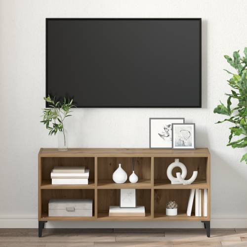 TV Stalak Artisan hrast Konstruirano drvo, Metal Srednja Cijena