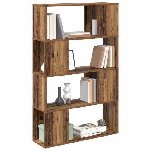 Polica za knjige Staro drvo Konstruirano drvo 80 x 24 x 124 cm Cijena