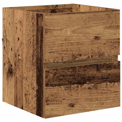 Ormar za kupaonicu Staro drvo MDF s furnirom Srednji Cijena
