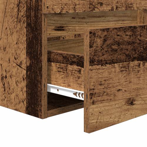 Ormar za kupaonicu Staro drvo MDF s furnirom Srednji Cijena