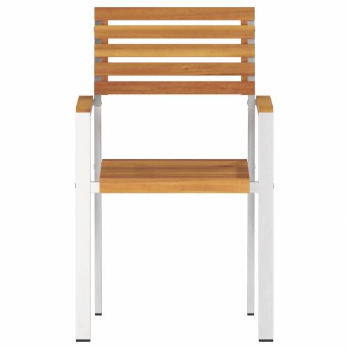Set vrtnog namještaja 8 kom 54.5x56x89 cm Masivno drvo od bagrema Cijena