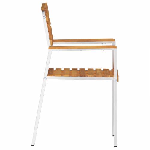 Set vrtnog namještaja 8 kom 54.5x56x89 cm Masivno drvo od bagrema Cijena