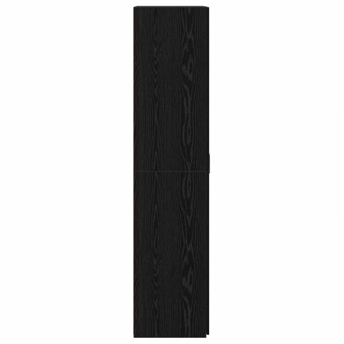 visoki ormar crni hrast 70x42.5x185 cm konstruirano drvo Cijena