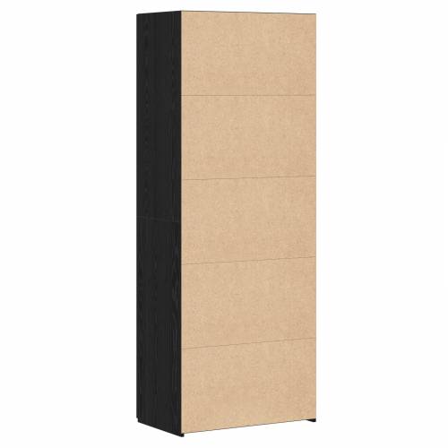 visoki ormar crni hrast 70x42.5x185 cm konstruirano drvo Cijena