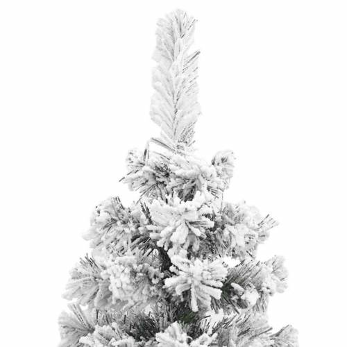 Mršava božićna jelka s 300 LEDs & Set kuglica & pahulje zeleni 240 cm Cijena