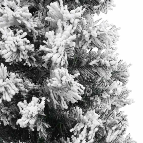 Mršava božićna jelka s 300 LEDs & Set kuglica & pahulje zeleni 240 cm Cijena