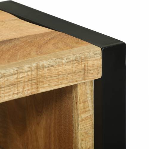Ormar za kupaonicu 40x30x90 cm Od čvrstog grubog drva manga Cijena