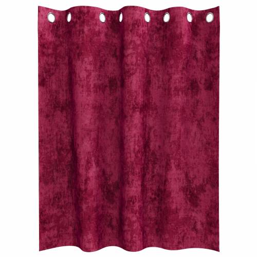 Svilene zavjese Bordo Poliester 140 x 140 cm Zavjesa Pravokutni Cijena