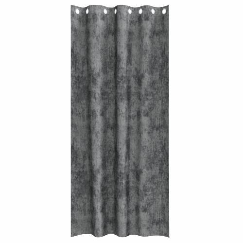 Plišane Zavjese 2 kom s Očima Sive 225x140 cm Cijena
