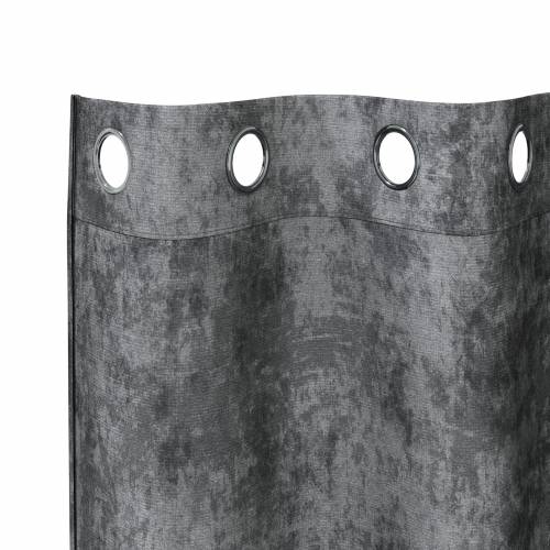 Zavjese od baršuna 2 kom s grometima Siva 245x140 cm Cijena