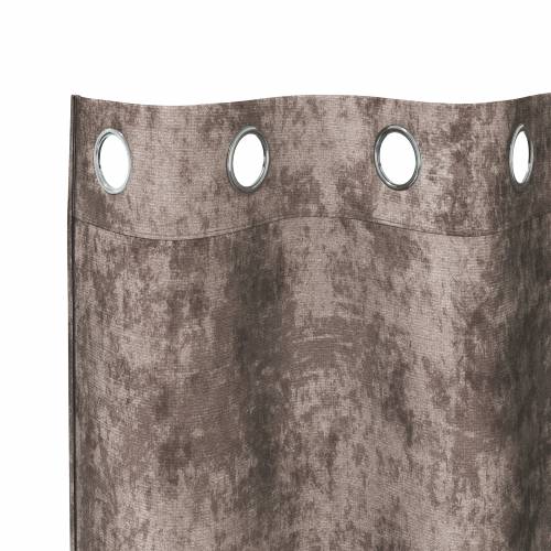 Gromet Zavjese Cappuccino Poliester 140 x 175 cm Gromet Zavjese Cijena