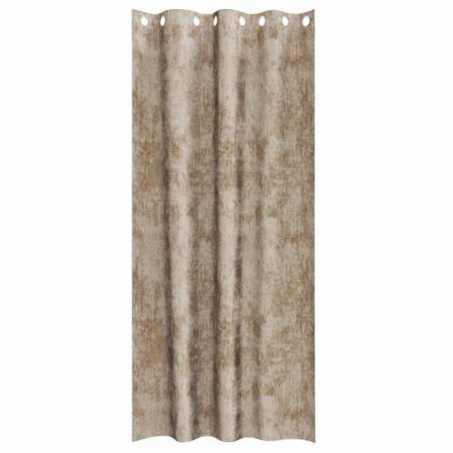 zavjese od baršuna 2 kom s očima Champagne 245x140 cm Cijena