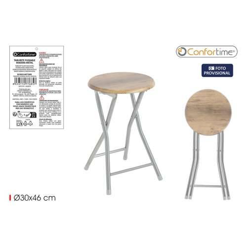 Tabure Confortime Drvo Metal 30 x 30 x 46 cm (6 kom.) Cijena