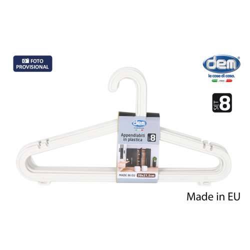 Vješalice Dem Meng Plastika 8 Dijelovi (12 kom.) Cijena