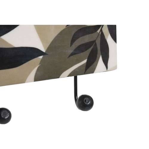 Zidna vješalica DKD Home Decor Pisana Željezo Drvo Manga Tropsko Biljni list Lakirano 38 x 5 x 18 cm (2 kom.) Cijena