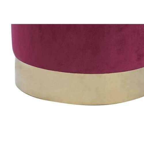 Naslonjač za Noge DKD Home Decor Bež Bordo Baršun 40 x 40 x 42 cm (2 kom.) Cijena