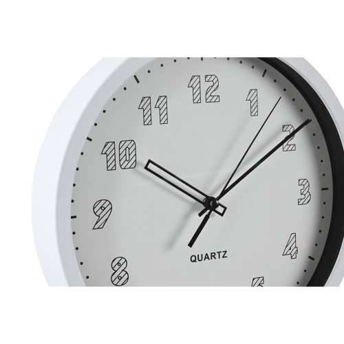 Zidni sat DKD Home Decor Bijela Crna PVC 25,4 x 4 x 25,4 cm (2 kom.) Cijena