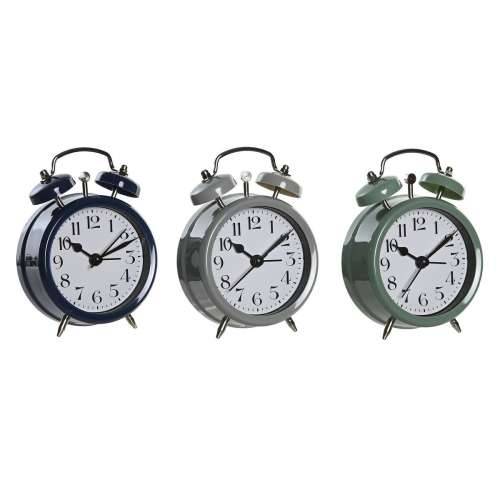 Budilica DKD Home Decor Plava Zelena Siva Vintage (3 kom.) Cijena
