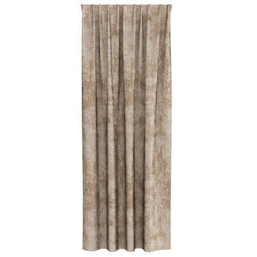 baršunaste zavjese 2 kom s džepovima za šipku šampanjac 260x140 cm Cijena