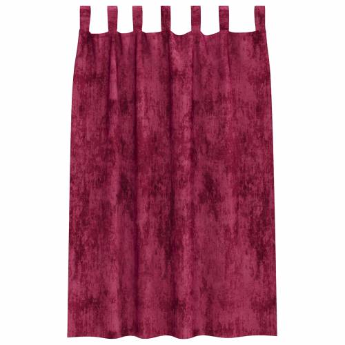 Saten zavjese 2 kom s petljama Burgundska crvena 175x140 cm Cijena