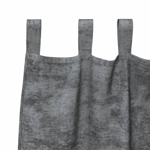 svile zavjese 2 kom s očicama siva 140x140 cm Cijena