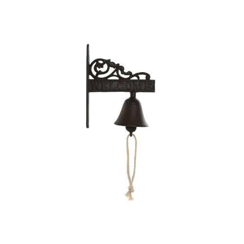 Zvono Home ESPRIT Smeđa Crna Uže Željezo 14,5 x 7,5 x 18,5 cm Cijena