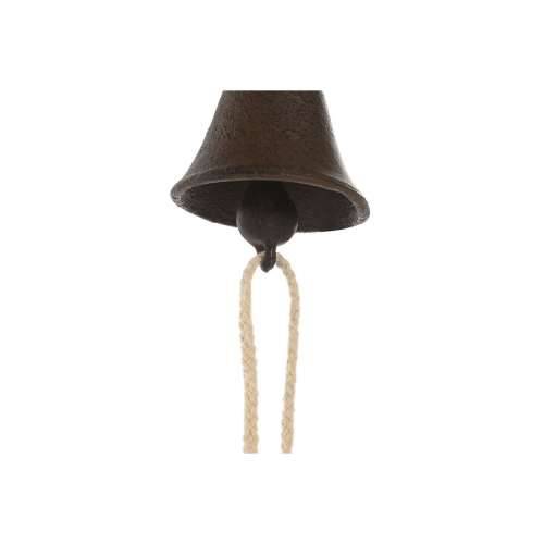Zvono Home ESPRIT Smeđa Crna Uže Željezo 14,5 x 7,5 x 18,5 cm Cijena
