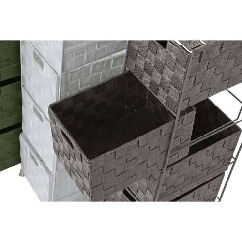 Ormarić s ladicama Home ESPRIT Zelena Siva Krema 24 x 18 x 68 cm (3 kom.) Cijena