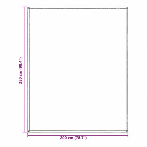 Dodatak za šator Plavo-siva Poliester 250 x 200 cm Cijena