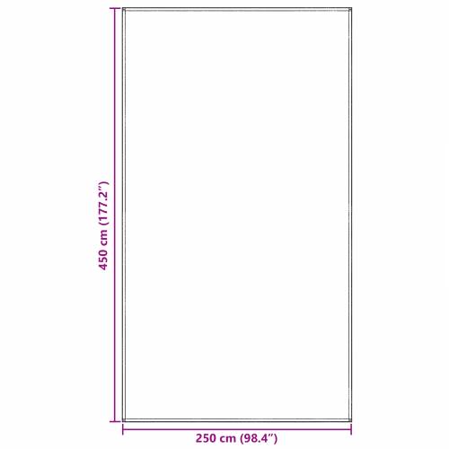 Dodatak za šator Plavo-siva Poliester 250 x 450 cm Prijenosno Cijena