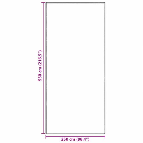 Šatorska oprema Plavo-siva Sintetička vlakna 250 x 550 cm Cijena