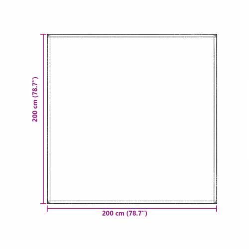 Pribor za šator Svjetlosiva Poliester 200 x 200 cm Sklopivo Cijena