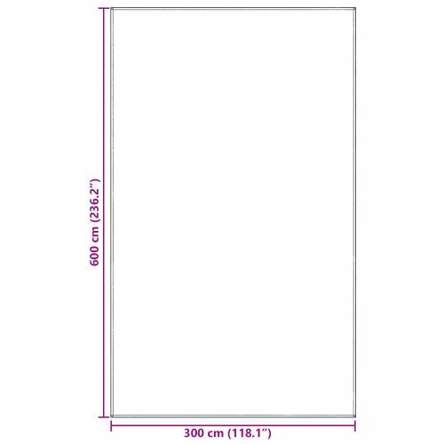 Dodatak za šator Svjetlosiva Poliester 300 x 600 cm Izdržljivo Cijena