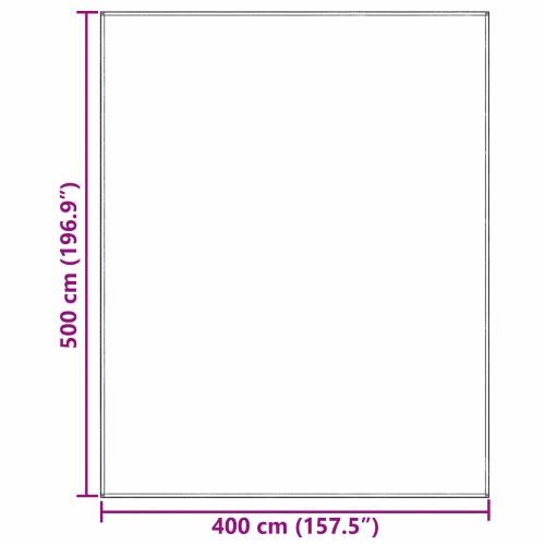 Dodatak za šator Svjetlosiva Poliester 400 x 500 cm Izdržljiv Cijena