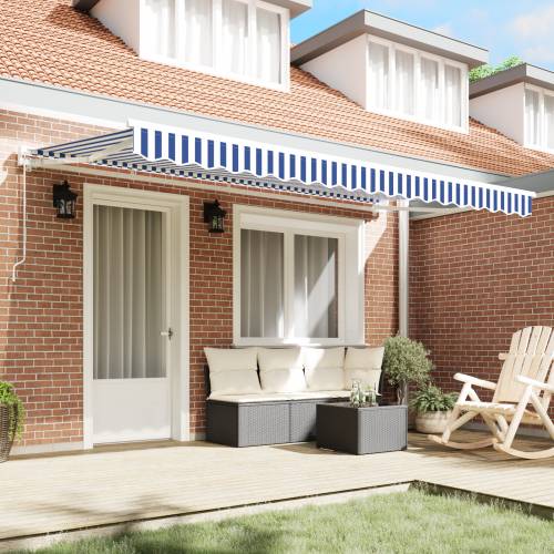 Zamjenski materijal za tenda 4x2 m plave i bijele boje Cijena