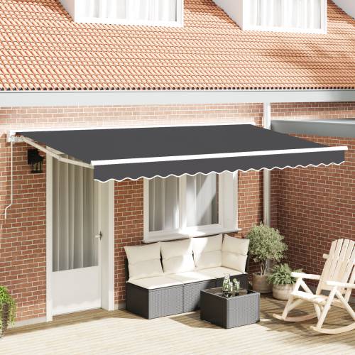 tenda za zamjenu tkanine za okvir 4x2 m Antracit Cijena