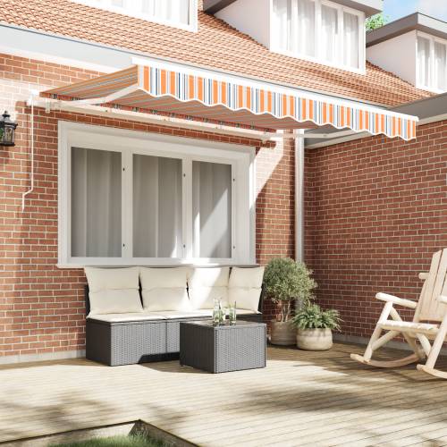 Tenda za zamjenu za okvir 3.5x2m s višebojnim prugama Cijena