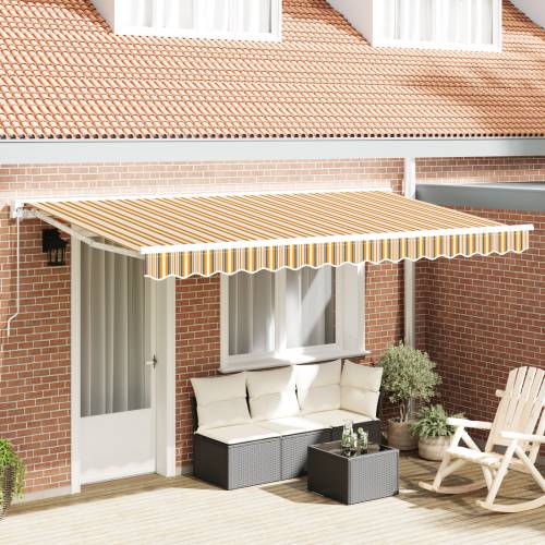tenda zamjenska tkanina za okvir 4x2 m Višebojna pruga Cijena