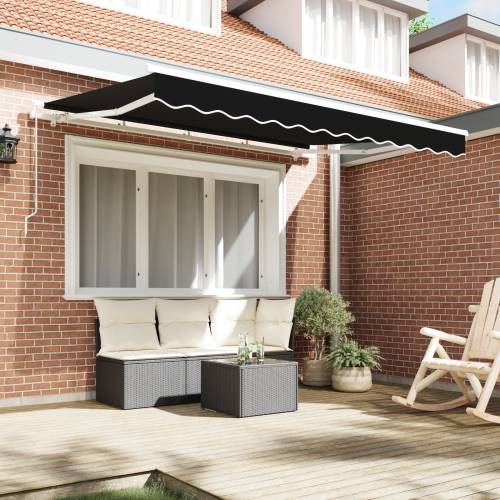Tenda zamjena platna za okvir 3x2.5 m crna Cijena