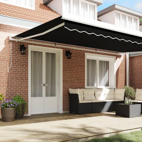 Tenda zamjenski materijal za okvir 5x3.5 m Crna Cijena