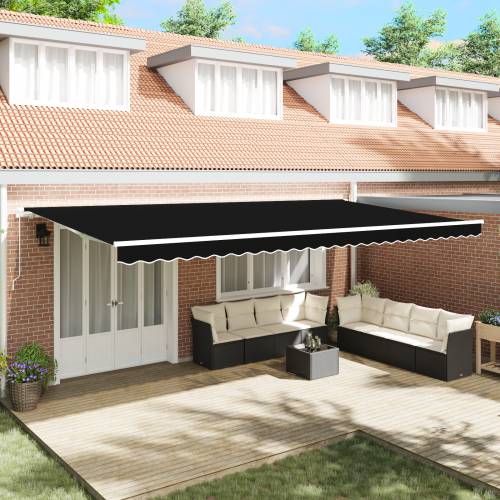 zamjenska tkanina za tenda 6x3 m crna Cijena