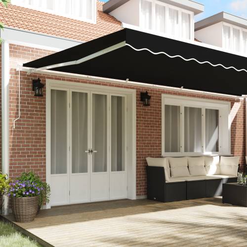 zamjenska tkanina za tenda 6x3 m crna Cijena