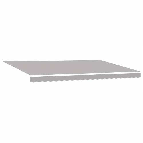 Zamjenski materijal za tendu za okvir 5x3 m Svijetlosiva Cijena