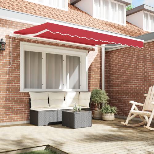 Platno za zamjenu tende 3.5x2 m crveno Cijena