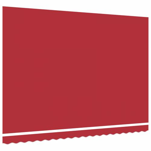 Fabric Replacement Tende za okvir 4.5x3 m Crvena Cijena