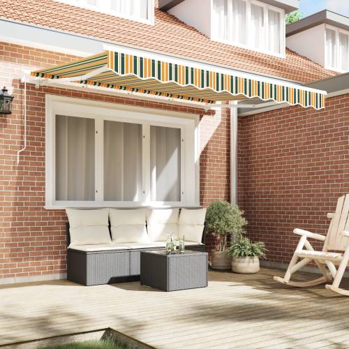 Tenda zamjena za okvir od 3.5x2.5 m zelena i žuta Cijena