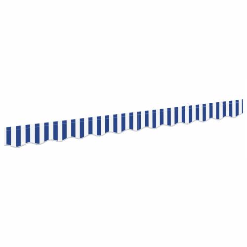 Tenda Valance za okvir 2.5 m Plava i bijela 2.3x0.2 m Cijena