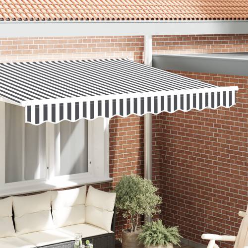 Tenda valanca za okvir od 2.5 m antracit i bijela 2.3x0.2 m Cijena