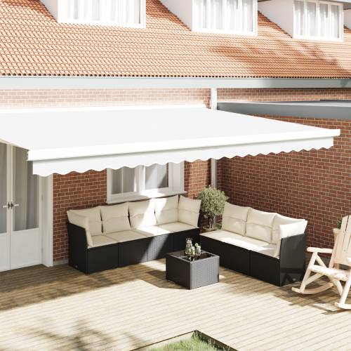 Tenda za balkon za okvir od 5 m Bijela 4.8x0.2 m Cijena