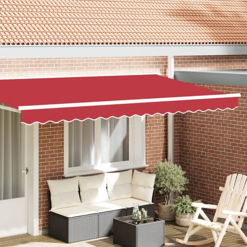 Sjena tenda za okvir 3.5 m Crvena 3.3x0.2 m Cijena